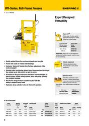 Enerpac | North America | POWERFUL SOLUTIONS. GLOBAL FORCE.