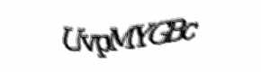Security check image, please type the characters shown
