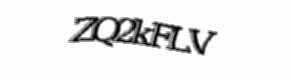 Security check image, please type the characters shown